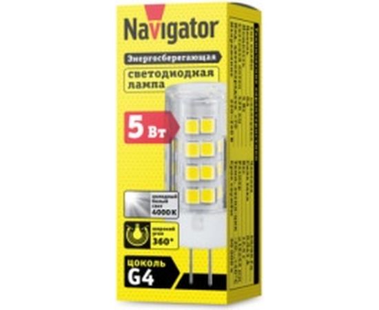 Лампа Navigator NLL-P-G4-5-230-4K 61484 – изображение 2