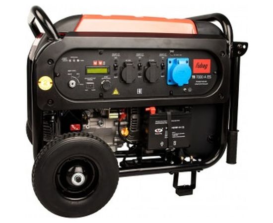 Инверторная электростанция с электростартером и коннектором автоматики FUBAG TI 7000 A ES – изображение 2