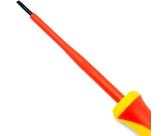 Диэлектрическая отвертка SL3*100мм VIRA VDE 397025 – изображение 3