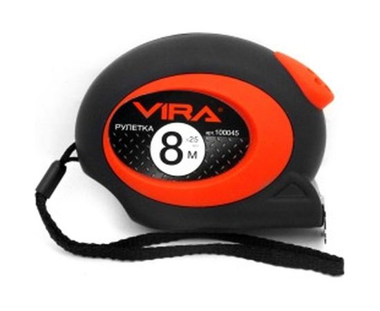 Рулетка с автоматическим стопором 8мх25мм Vira 100045 – изображение 3