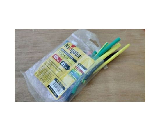 Набор термоусадочных трубок NAVIGATOR NST-6/3-10-21 10мм, 21шт разноцветный 71118 239622 – изображение 3