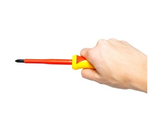 Диэлектрическая отвертка PH2*100мм VIRA VDE 397020 – изображение 4