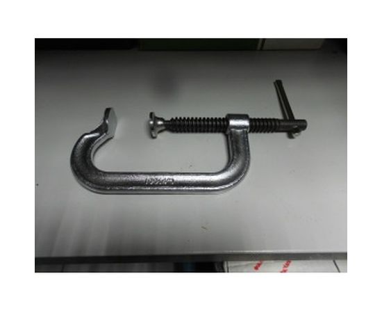 Кованая G-образная струбцина 100 мм 1/10/40 Энкор 20051 – изображение 4