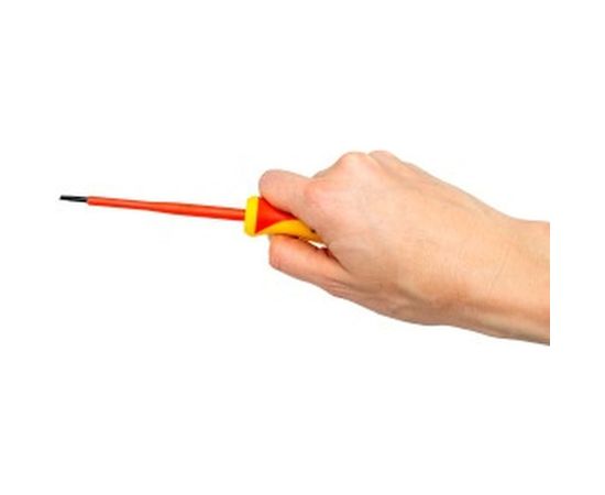 Диэлектрическая отвертка SL3*100мм VIRA VDE 397025 – изображение 4