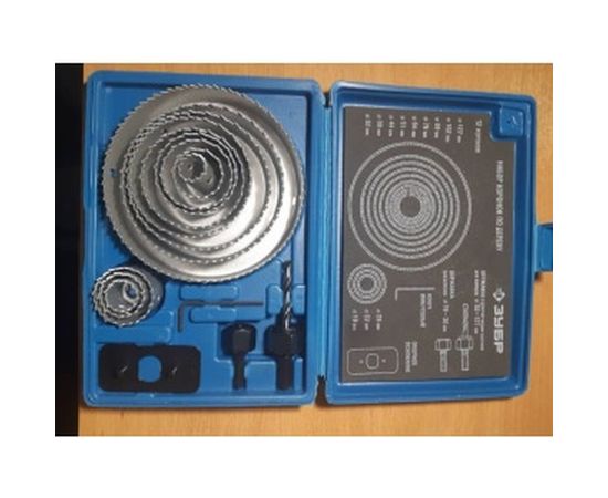 Набор коронок по дереву ЭКСПЕРТ (15 предметов; 19-127 мм) Зубр 29554-H15_z01 – изображение 4