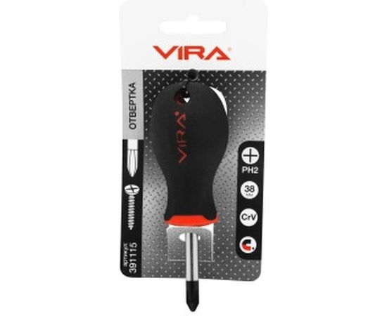 Отвертка PH2х38мм VIRA 391115 – изображение 5