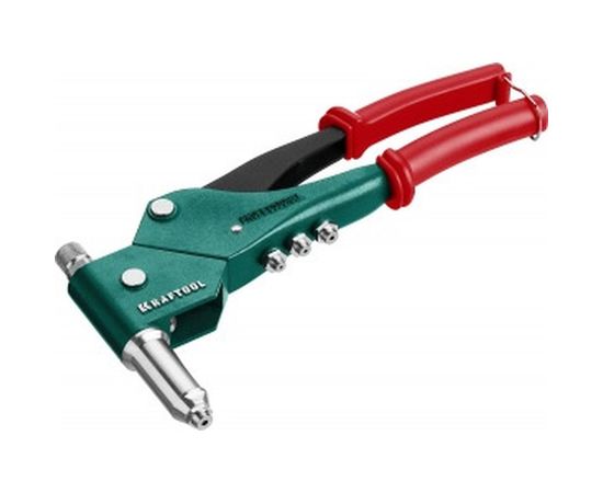 Поворотный заклепочник Kraftool "Combo3-M6" в кейсе резьбовые М3-М6, вытяжные 2.4-4. мм, штифты М4-М6 из алюминия, стали, нерж стали 31178_z01 – изображение 6