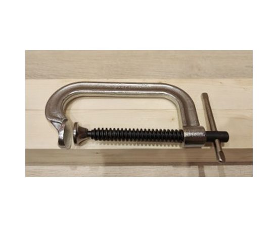 Кованая G-образная струбцина 100 мм 1/10/40 Энкор 20051 – изображение 6