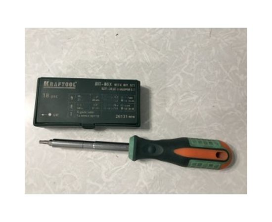 Набор бит с магнитным адаптером KRAFTOOL 26131-H18 – изображение 7
