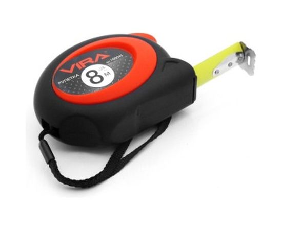 Рулетка с автоматическим стопором 8мх25мм Vira 100045 – изображение 7