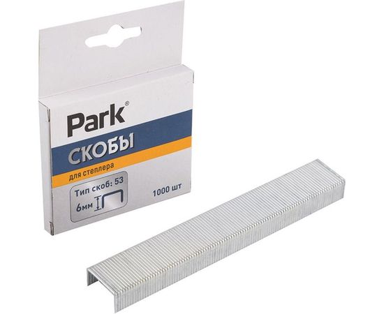 Скобы для степлера Park 053 6мм 1000 шт 009174 