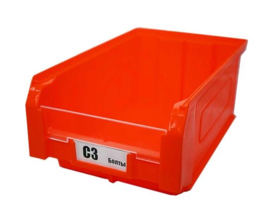 Ящик СТАРКИТ пластиковый, 9,4л, красный C3-R-2 