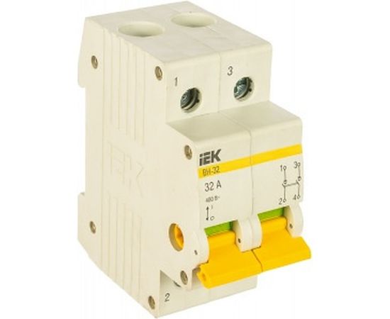 Выключатель нагрузки IEK ВН-32 32А/2П ИЭК MNV10-2-032 