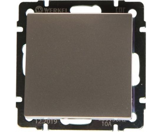 Перекрестный переключатель WERKEL WL06-SW-1G-C одноклавишный серебряный a033769 