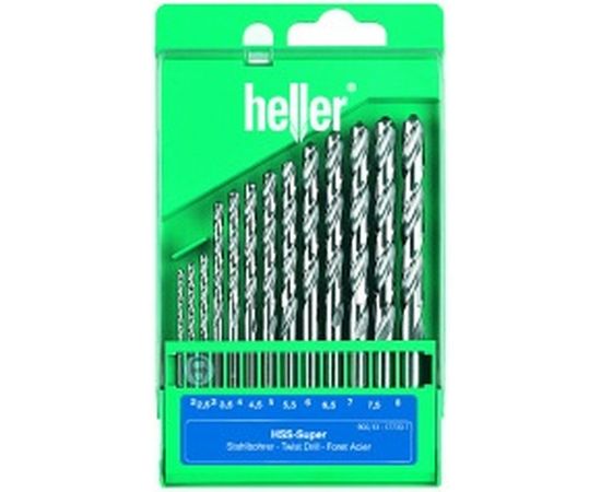 Набор свёрл по металлу HSS-G 13 шт. Heller 17733 
