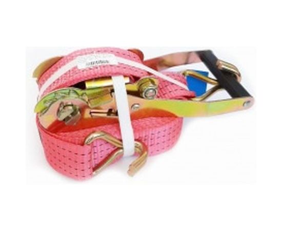 Стяжной ремень для крепления груза эконом класса РОМЕК 1,5/3,0тн с крюками арт. 50.15.1.0 10000 