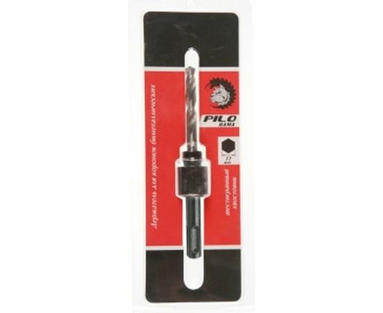 Держатель для коронок биметаллических (14-30 мм; шестигранный хвостовик 11 мм) Pilorama 570001 