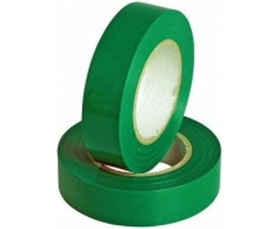 Изолента ПВХ FORTISFLEX 19 ммх0.15 ммх20 м зеленая 71233 