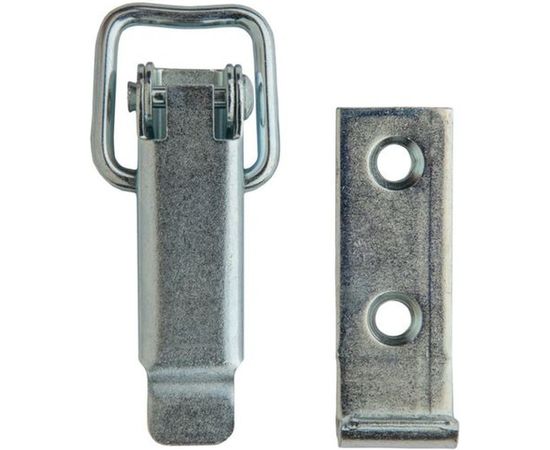 Замок для ящика VORMANN с ответной частью, прямая, 52х23 мм, оцинкованный 01202050/8115 