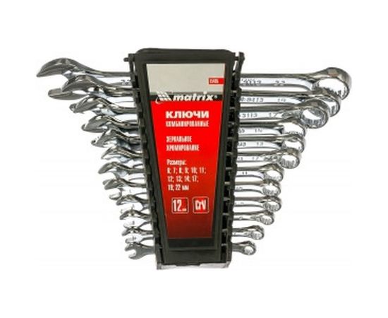 Набор комбинированных ключей 6 - 22 мм MATRIX 15426 