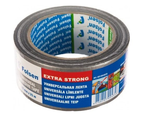 Универсальная тканевая влагоустойчивая лента Folsen 48ммx25м серая 240мк 051064825 