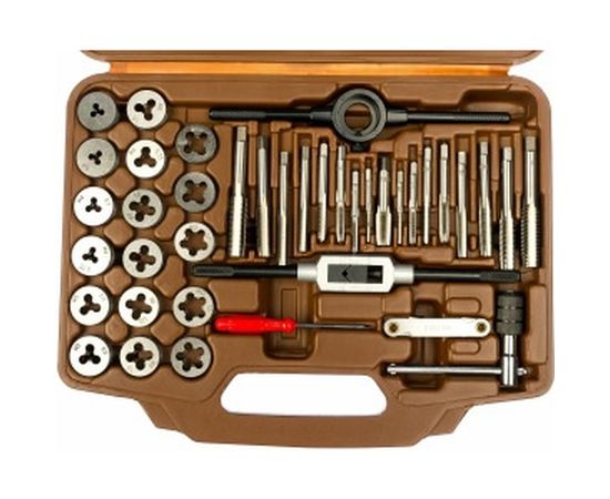 Набор метчиков и плашек Ombra OMT40S 40 предметов 