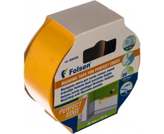 Малярная лента для особо точных линий Folsen 38ммх25м 0282538 