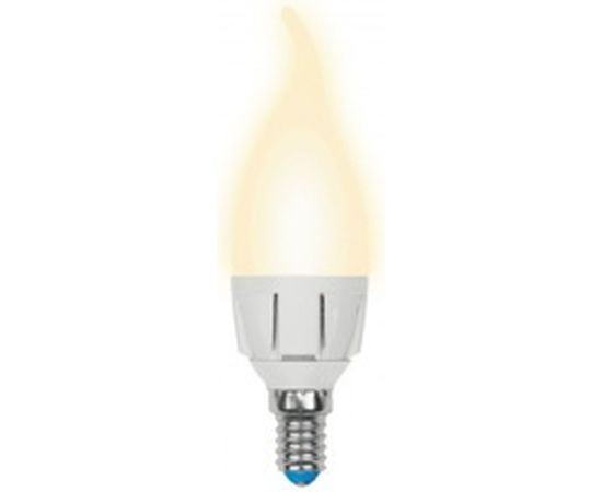 Светодиодная диммируемая лампа Uniel LED-CW37-6W/WW/E14/FR/DIM PLP01WH UL-00000691 