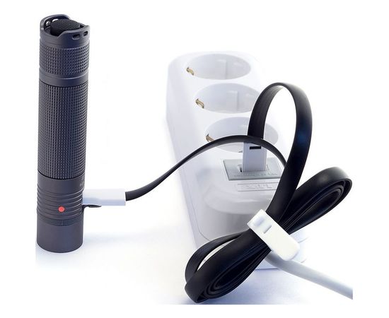 Фонарь ЯРКИЙ ЛУЧ T65 ESCORT CREE XM-L2, 650лм, 3 режима, встроенное ЗУ micro-USB, IPX6, аккумулятор 18650 2600mAh 4606400105565 – изображение 2