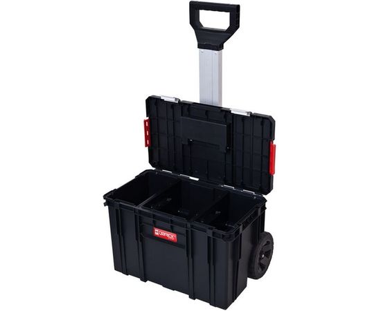 Ящик для инструментов на колесах с телескопической ручкой 53х38х67см QBRICK SYSTEM TWO CART 146162 – изображение 2