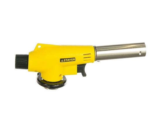 Газовая горелка STAYER MaxTerm на баллон, с пьезоподжигом, 1300С 55584 – изображение 2
