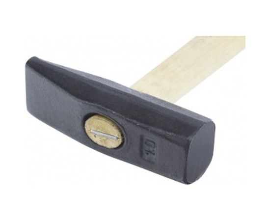 Слесарный молоток, 1000г, квадратный боек, деревянная рукоятка Россия 10301 – изображение 2