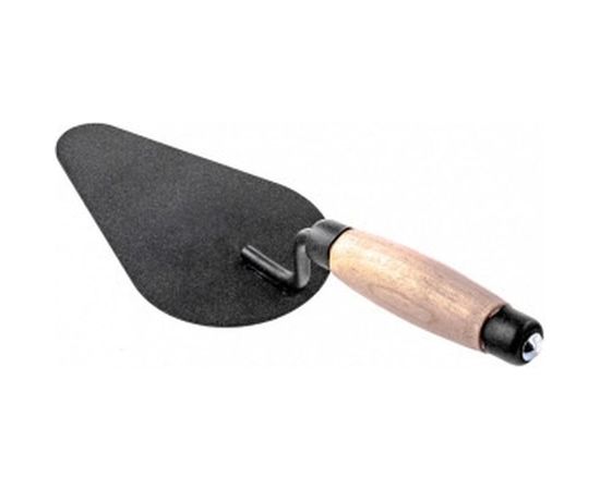 Стальная кельма печника с деревянной усиленной ручкой Россия 86222 – изображение 2
