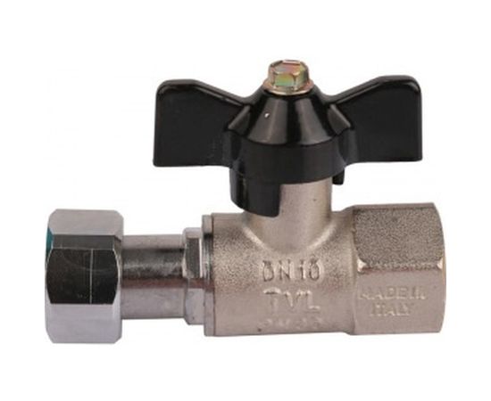 Шаровой с накидной гайкой  кран STOUT ВР/накидная гайка 1/2x1/2 SVB-0009-000015 – изображение 2