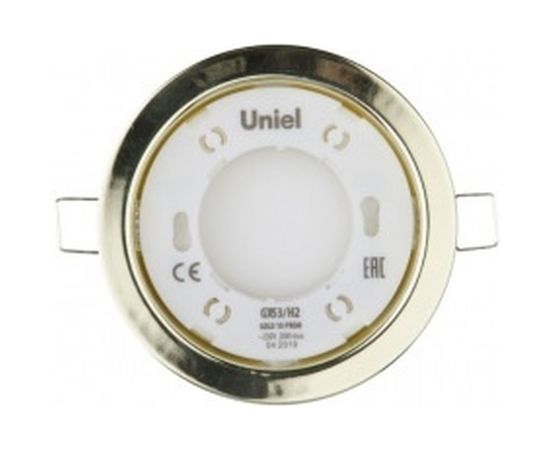 Ультратонкий встраиваемый светильник Uniel GX53/H2 GOLD 10 PROM UL-00005053 – изображение 2