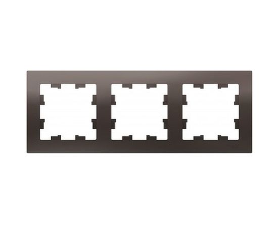 Рамка Schneider Electric 3-м ATLAS DESIGN универс. мокко ATN000603 – изображение 2