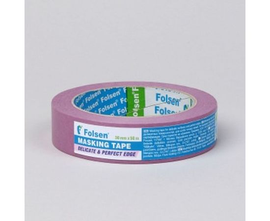 Деликатная малярная лента для особо точных линий FOLSEN 30 мм х 50 м 02075030 – изображение 2