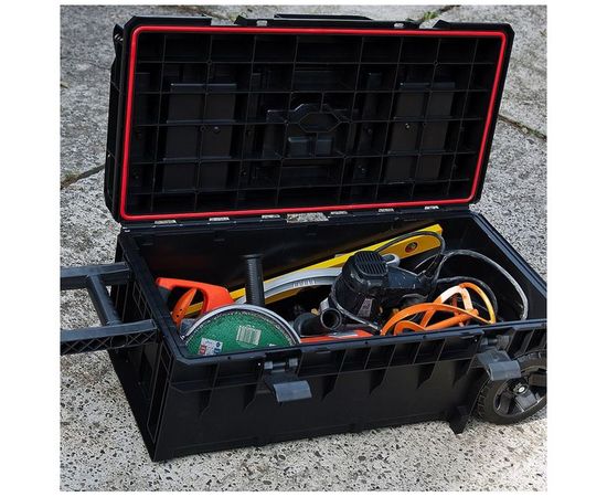 Ящик для инструментов на колесах удлиненный 80х39х32см QBRICK SYSTEM LONGER BASIC 146154 – изображение 2