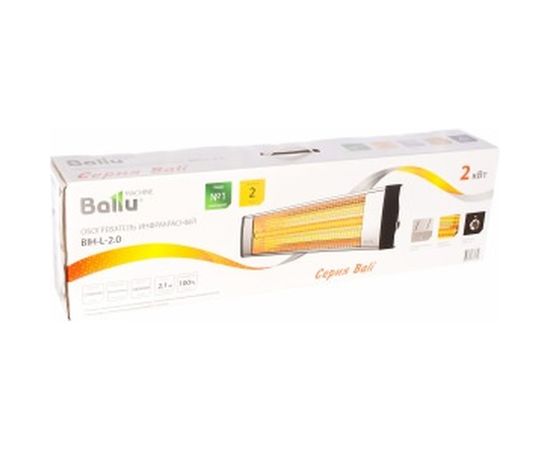 Инфракрасный обогреватель Ballu BIH-L-2.0 с терморегулятором – изображение 3