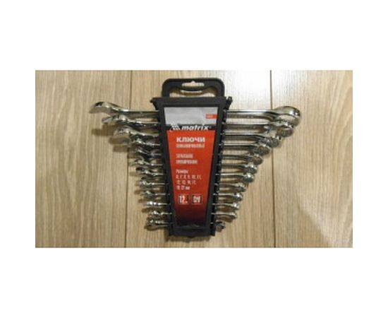 Набор комбинированных ключей 6 - 22 мм MATRIX 15426 – изображение 3