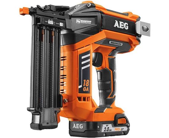 Аккумуляторный гвоздезабиватель AEG B18N18-0 4935451535 – изображение 5