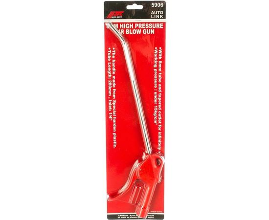 Продувочный пистолет 1/4 длина трубки 280мм 15атм. JTC-5906:684 – изображение 5