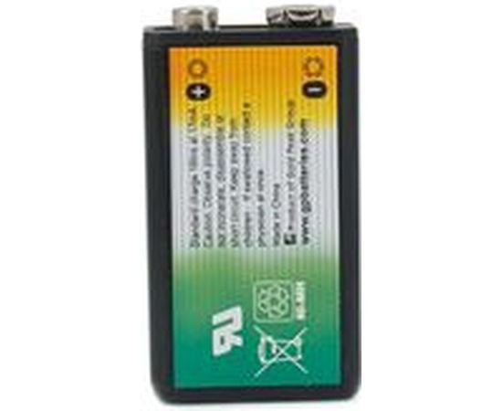 Перезаряжаемые аккумуляторы GP 17R8H 9V Крона, емкость 170 мАч - 1 шт. в блистере 17R8H-2CRU – изображение 2