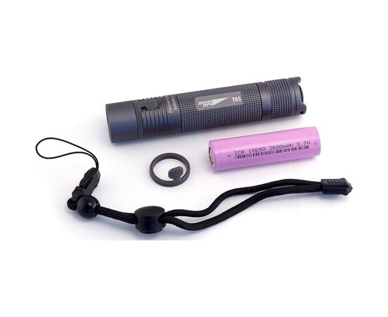 Фонарь ЯРКИЙ ЛУЧ T65 ESCORT CREE XM-L2, 650лм, 3 режима, встроенное ЗУ micro-USB, IPX6, аккумулятор 18650 2600mAh 4606400105565 – изображение 10