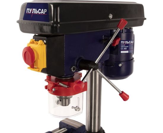 Сверлильный станок ПУЛЬСАР СС 400 + тиски 791-394 – изображение 10