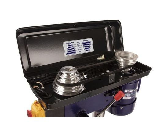 Сверлильный станок ПУЛЬСАР СС 400 + тиски 791-394 – изображение 7