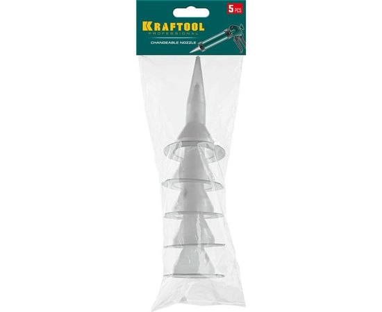 Запасные сопла для закрытых пистолетов для герметика 5 шт KRAFTOOL 06677-S 