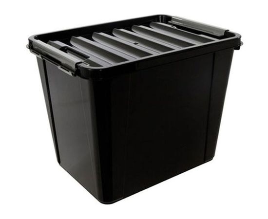 Ящик ПОЛИМЕРБЫТ FULL BLACK 25л 4350904 