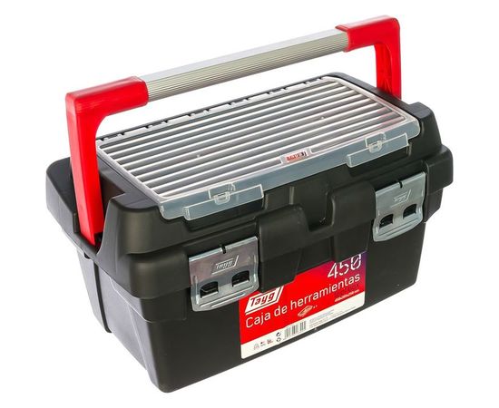 Ящик для инструментов 450x285x250мм, +лоток + органайзер Tayg 163005 