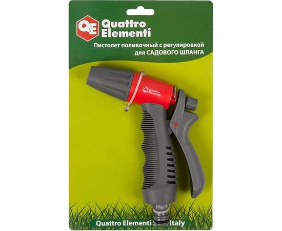 Пистолет поливочный c регулировкой напора QUATTRO ELEMENTI 646-140 